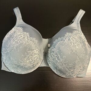 Cacique Gray Lace Bra